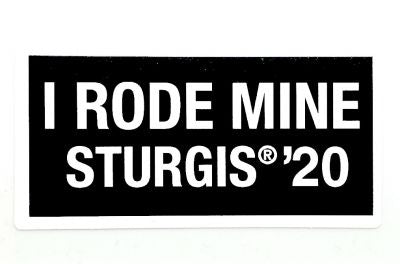 Sturgis I Rode Mine Sticker - 2020