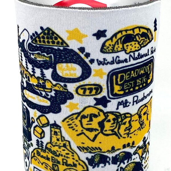Black Hills Mural Foldable Cooler