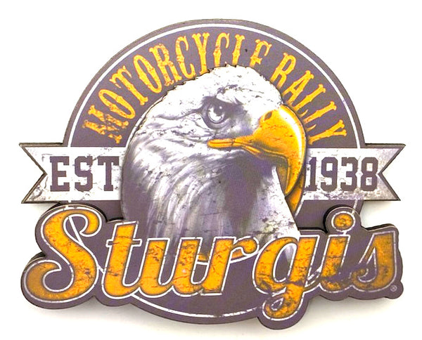 Sturgis Eagle Head Magnet