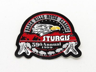 Sturgis Heritage Sticker - 1999